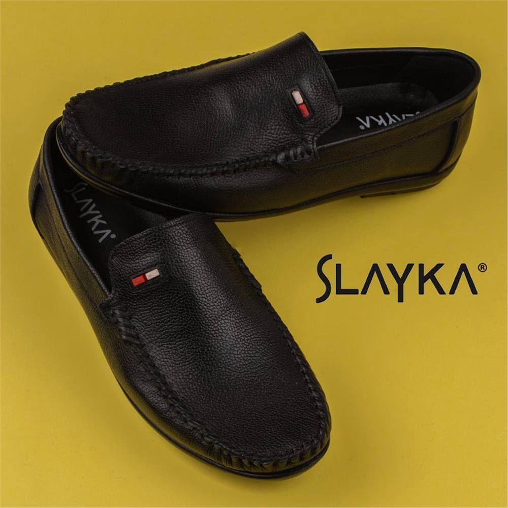 Slayka Siyah  Mavs Erkek Esnek Comfort Ayakkabı