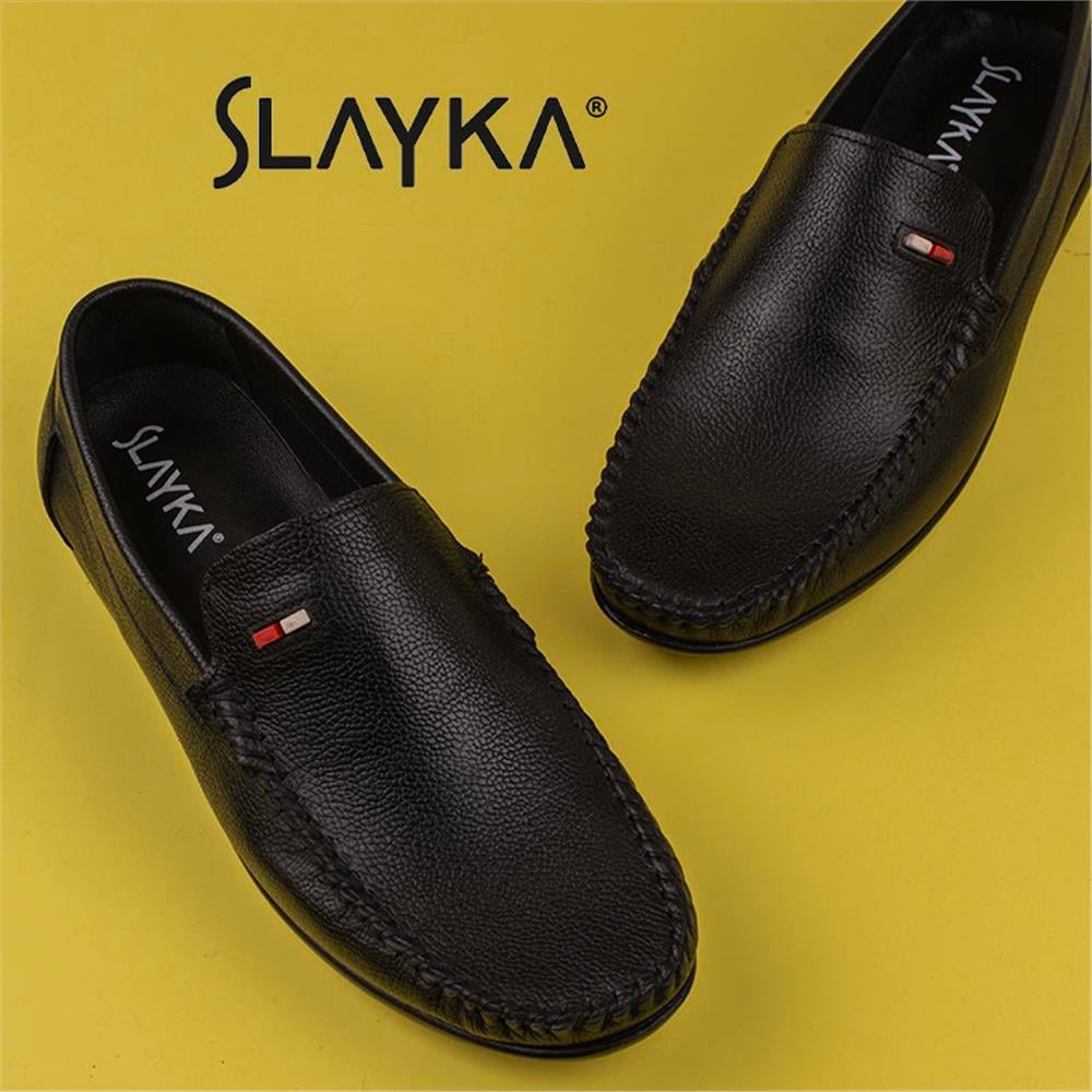 Slayka Siyah  Mavs Erkek Esnek Comfort Ayakkabı
