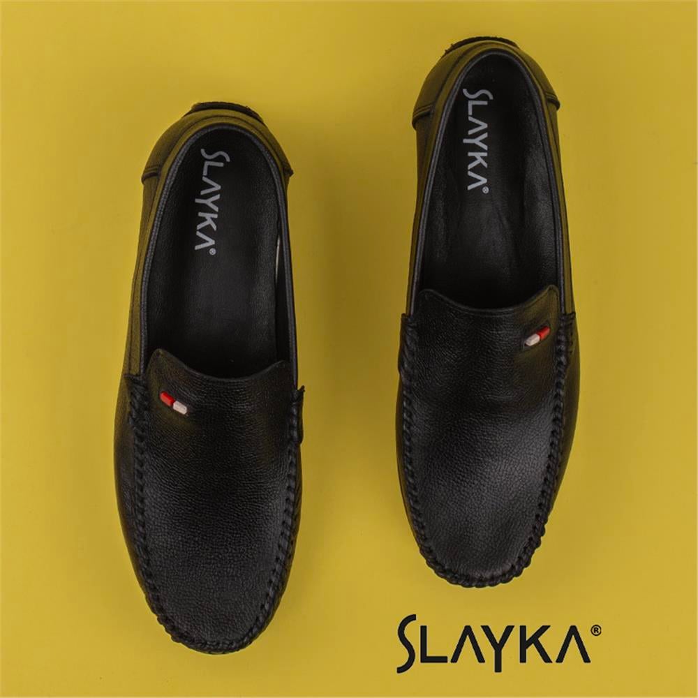 Slayka Siyah  Mavs Erkek Esnek Comfort Ayakkabı