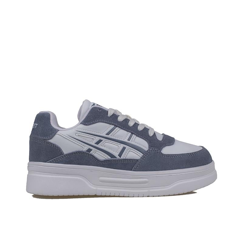 Tayger Mavi  Kalın Taban Unisex Nubuk Deri Sneaker