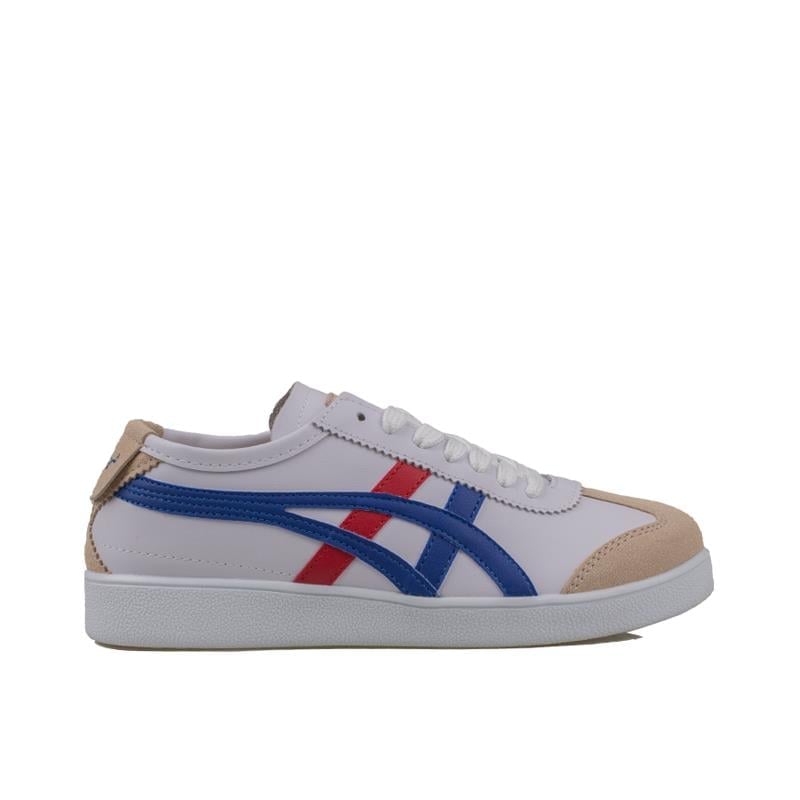Tayger Saks Mavi  Hakiki Deri Unisex Sneaker