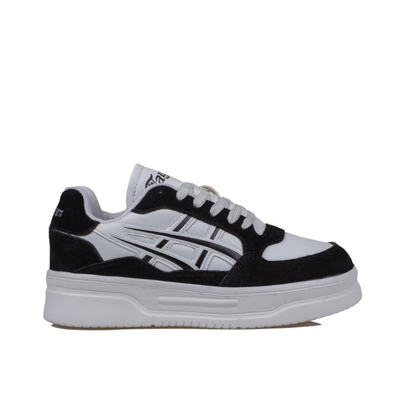 Tayger Siyah  Kalın Taban Unisex Nubuk Deri Sneaker