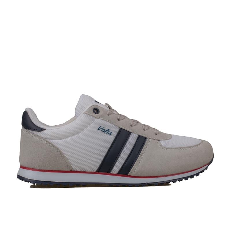 Trend Adımlar Beyaz  Erkek Anorak Kaydırmaz Taban Sneaker