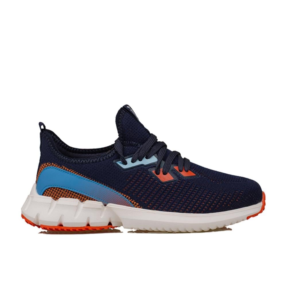 Trend Adımlar Lacivert  Havan Taban Esnek Erkek Sneaker