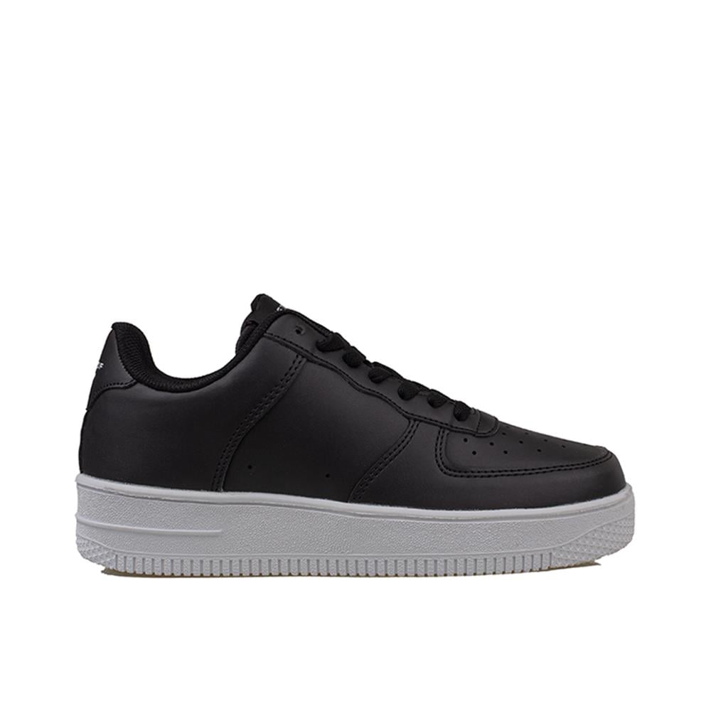 Trend Adımlar Siyah-Beyaz  Force Memory Foam Tabanlı Mevsimlik Unisex Sneaker