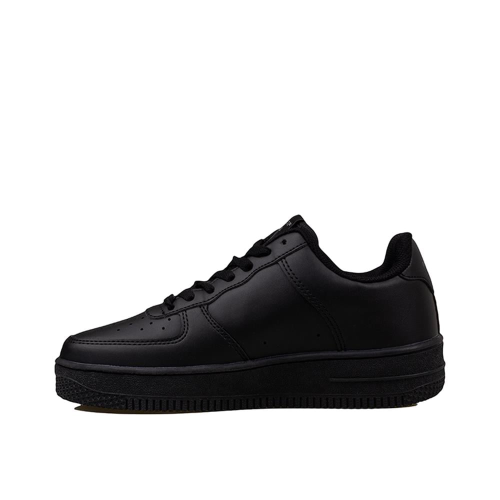 Trend Adımlar Siyah  Force Memory Foam Tabanlı Mevsimlik Unisex Sneaker