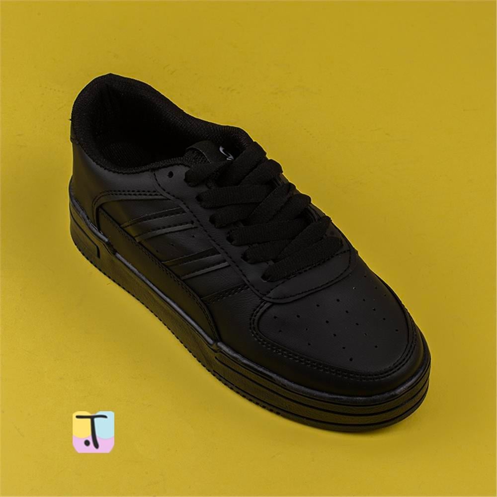 Trend Adımlar Siyah  Sportline Kadın Sneaker