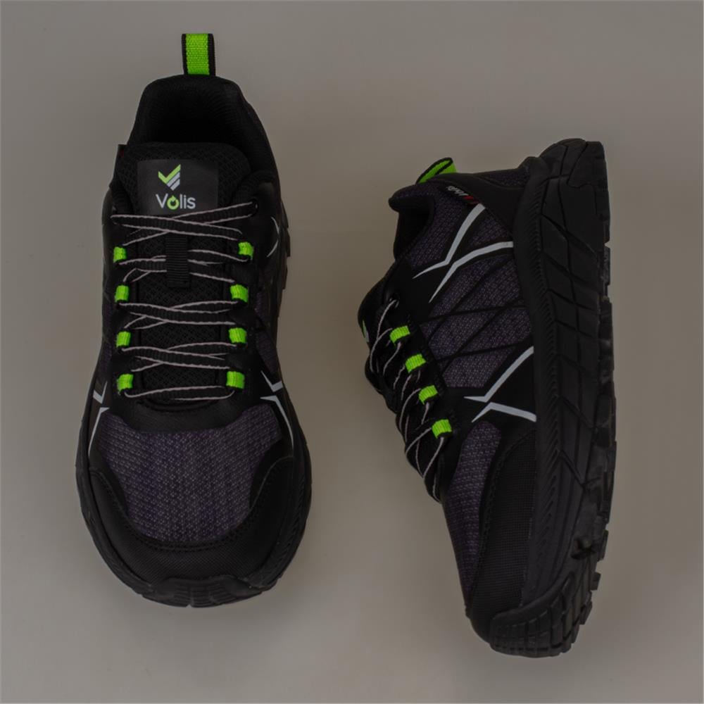 Trend Adımlar Siyah  Ultra Hafif Erkek Trekking Ayakkabı