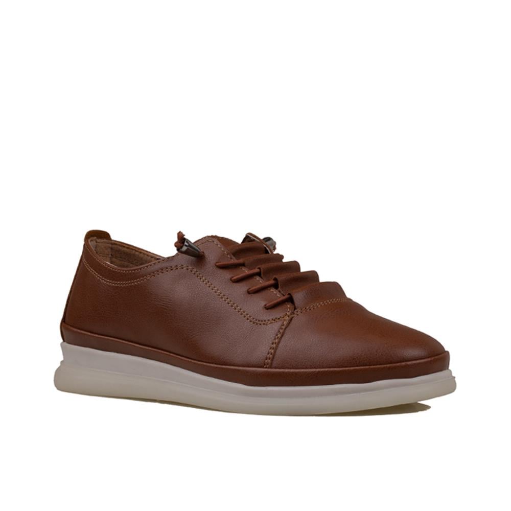 Trend Adımlar Taba  Step Ease Comfort Düz Kadın Lastikli Ayakkabı