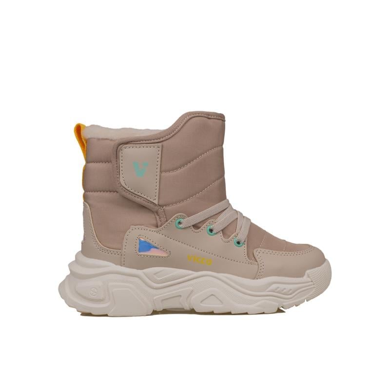 Vicco Bej  Fit Unisex Çocuk İçi Yünlü Karbotu