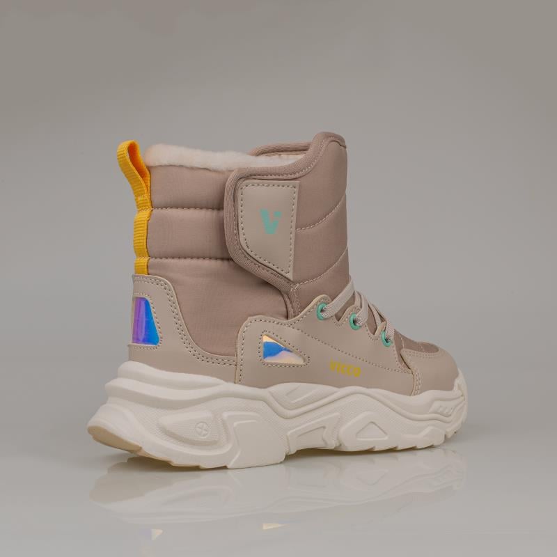 Vicco Bej  Fit Unisex Çocuk İçi Yünlü Karbotu