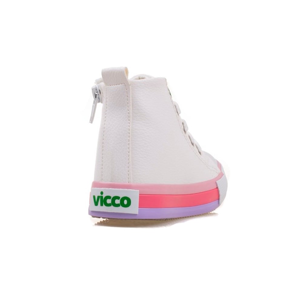 Vicco Beyaz Patik Roro Basic Çocuk Mevsimlik Bot