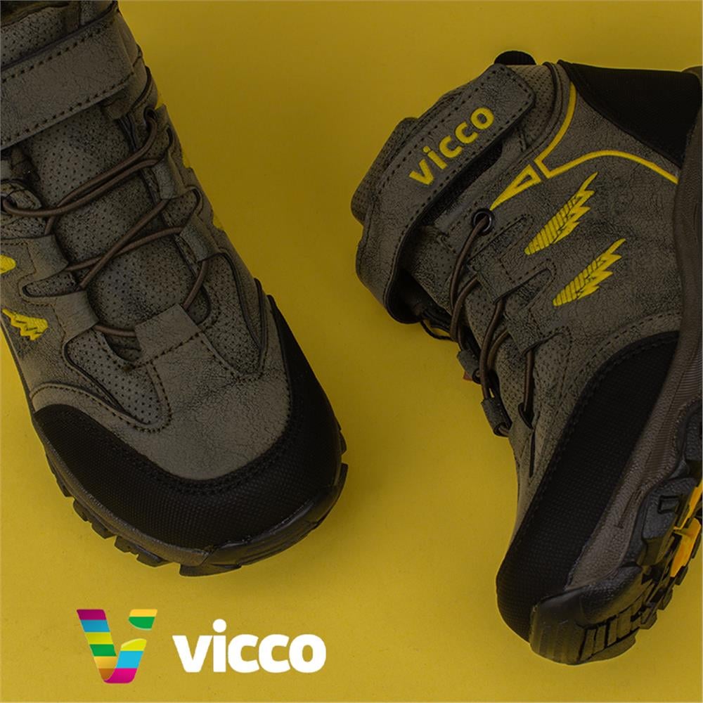 Vicco Haki  Arbor Unisex Çocuk Trekking Bot
