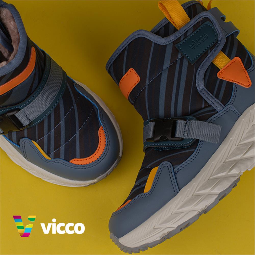 Vicco Mavi  Karoo Unisex Çocuk Yünlü Ultra Hafif Kar Botu