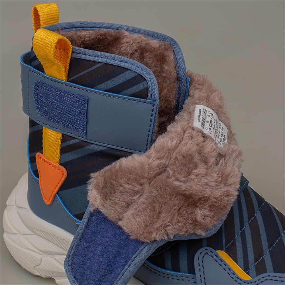 Vicco Mavi  Karoo Unisex Çocuk Yünlü Ultra Hafif Kar Botu