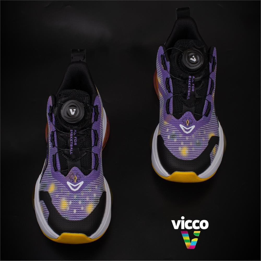 Vicco Mor  Unique Akıllı Bağcık Çocuk Basketbol Ayakkabısı