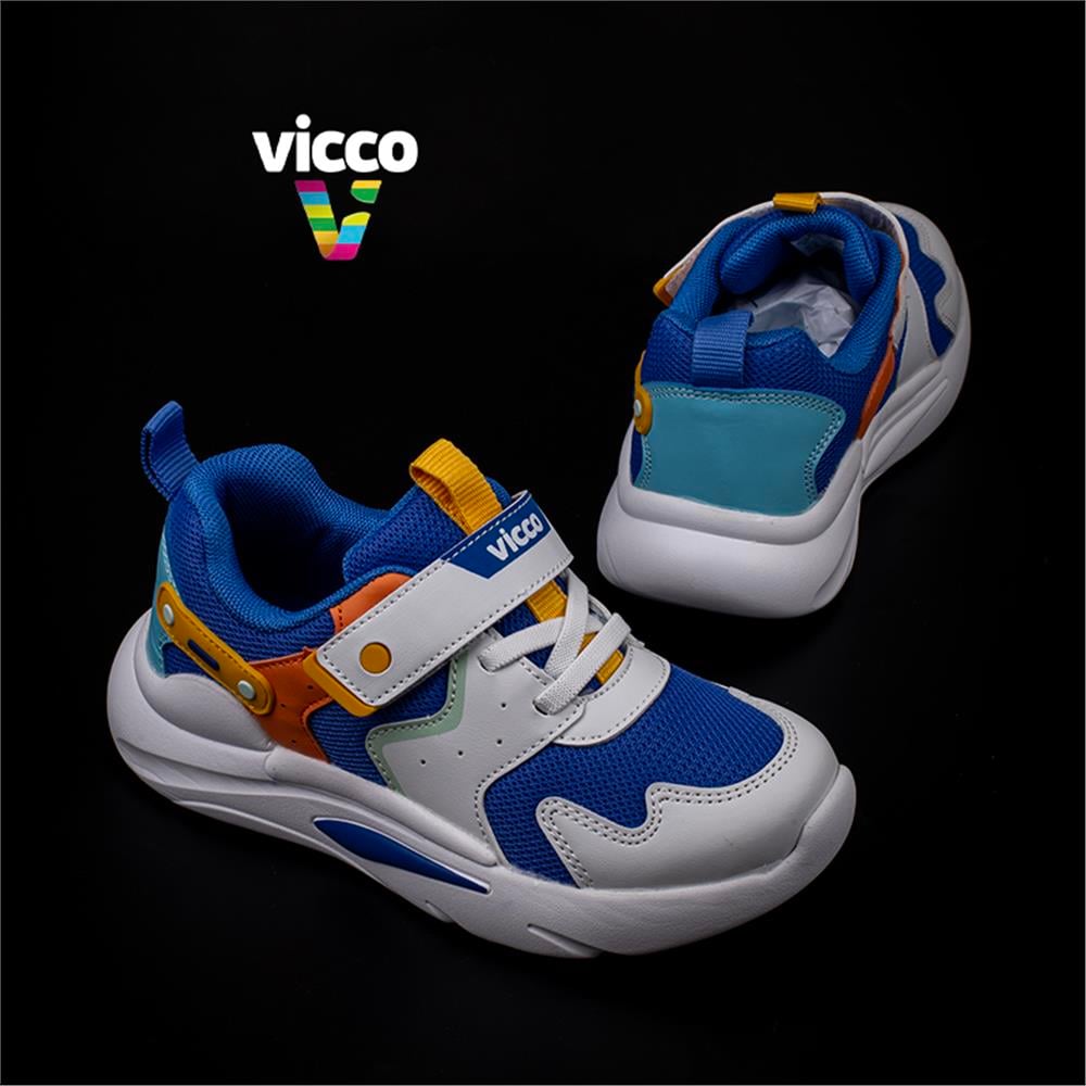 Vicco Saks Mavi  Birdy Unisex Çocuk Hafif Sneaker