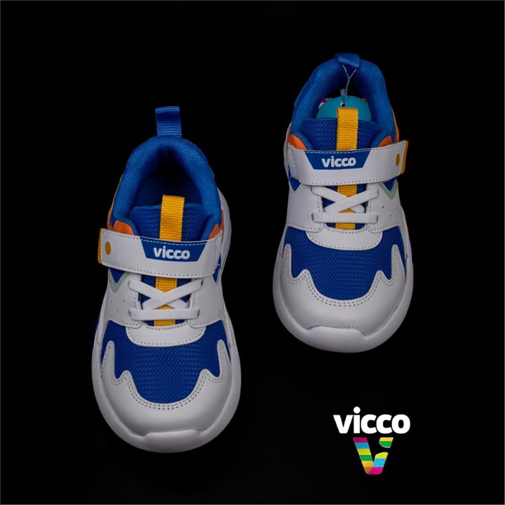 Vicco Saks Mavi  Birdy Unisex Çocuk Hafif Sneaker