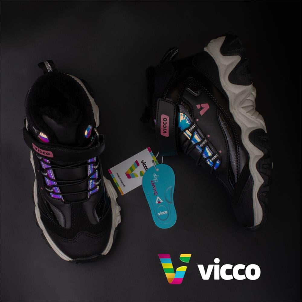 Vicco Siyah  Radus Outdoor Kız Çocuk Bot