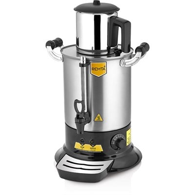 REMTA PT11 Platin Model Tek Demlikli Çay Makinesi 9 lt (Demlik Dahil)