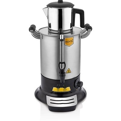 REMTA PT11 Platin Model Tek Demlikli Çay Makinesi 9 lt (Demlik Dahil)
