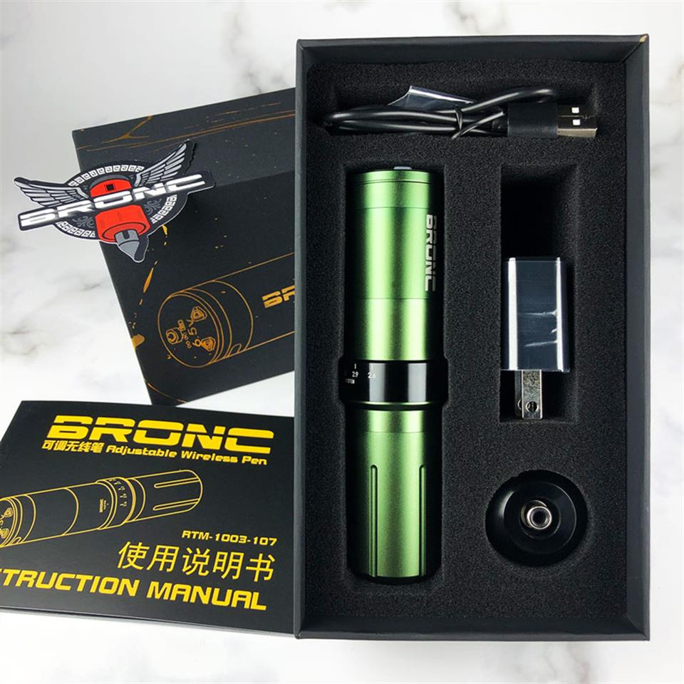 BRONC Max V12 Ayarlanabilir Wireless Pen Army Green