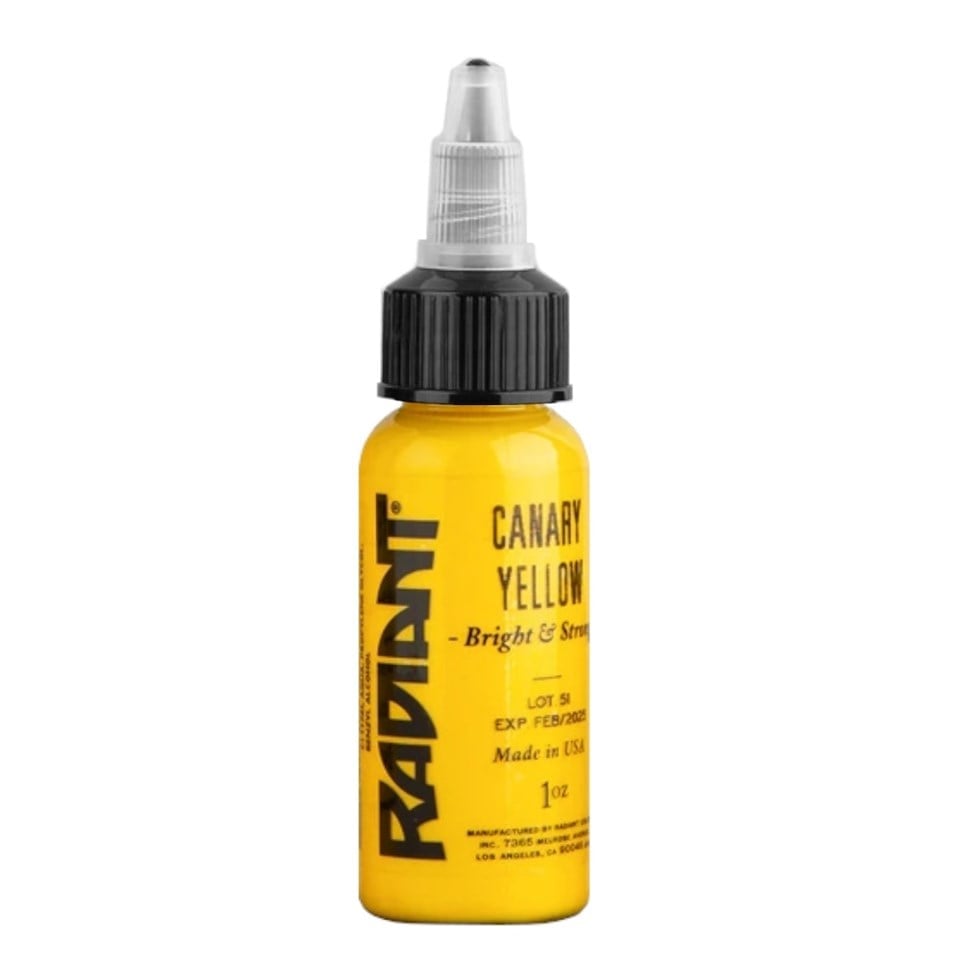 Canary Yellow - Radiant Tattoo Dövme Boyası - 1oz/30ml