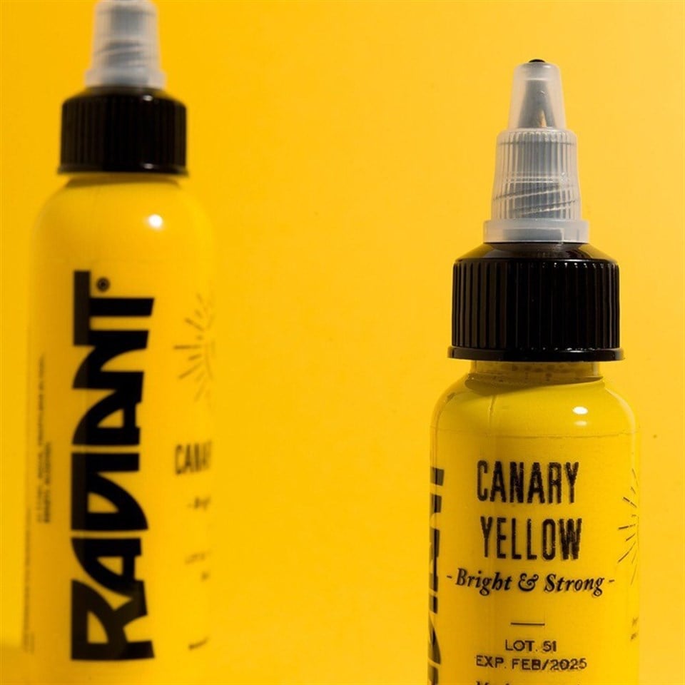 Canary Yellow - Radiant Tattoo Dövme Boyası - 1oz/30ml
