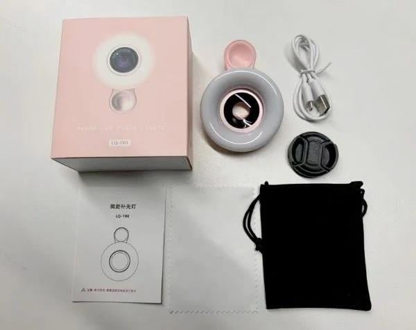 Led'li Dövme ve Kalıcı Makyaj Fotoğraflama Lens