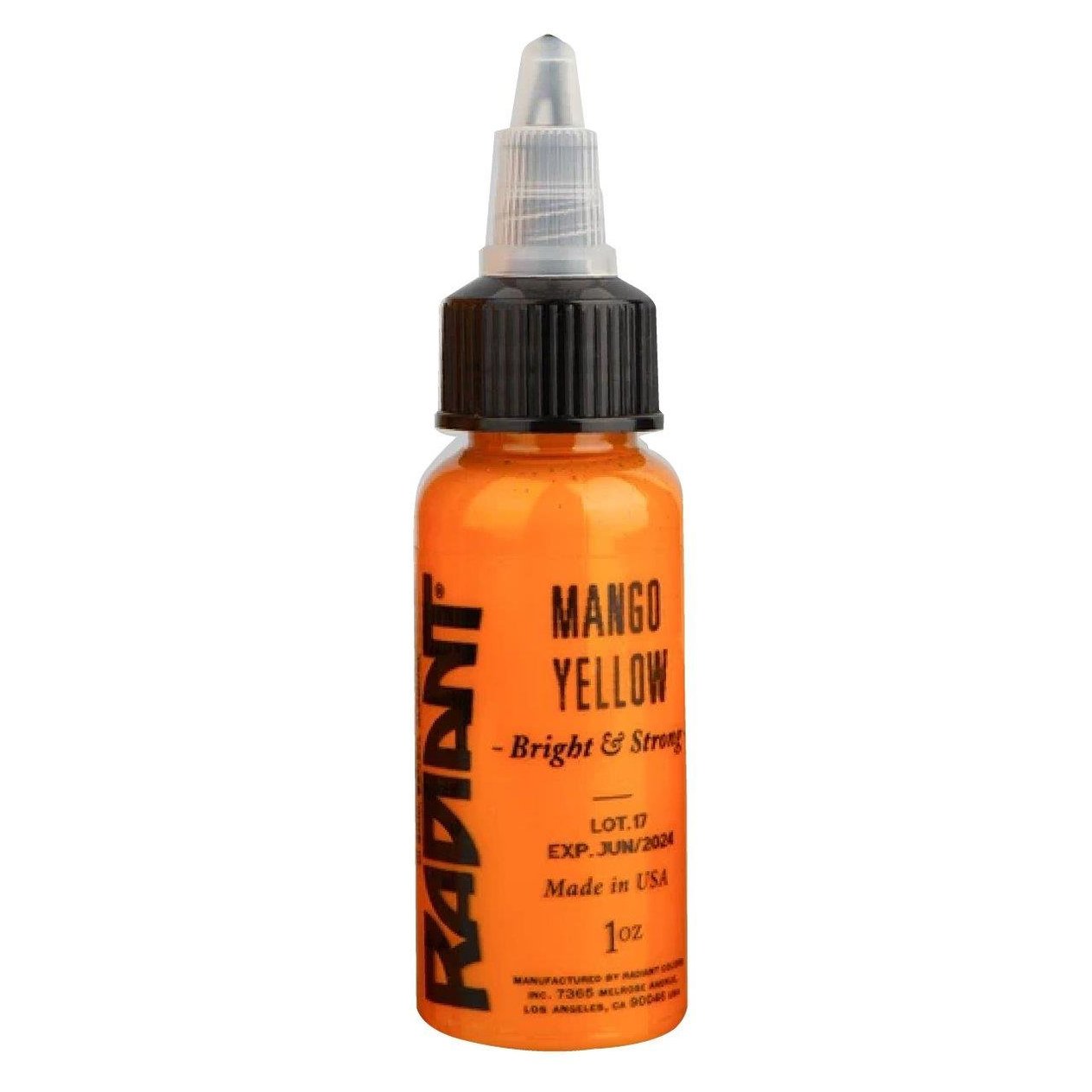Mango Yellow - Radiant Tattoo Dövme Boyası - 1oz/30ml
