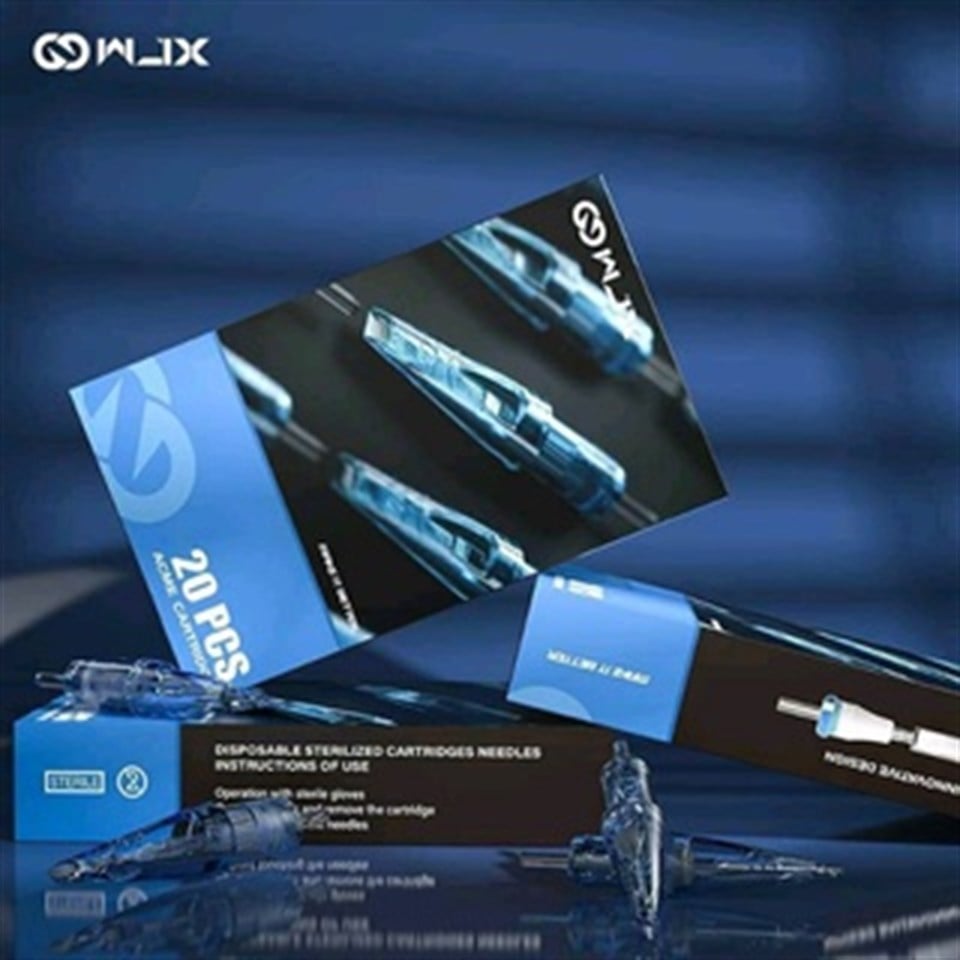 WJX Cartridges - 1027 RM-1 Long Taper - Kartuş Dövme İğnesi