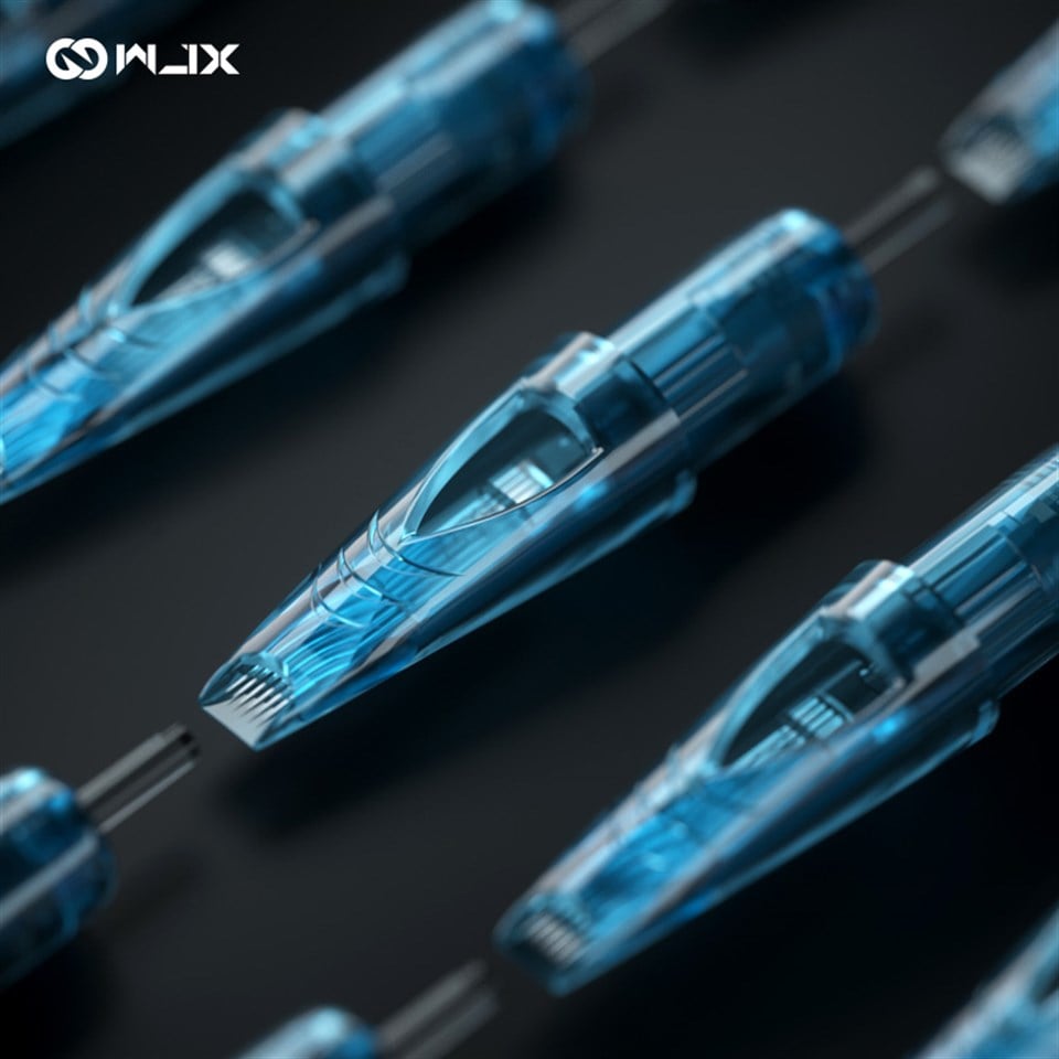 WJX Cartridges - 1027 RM-1 Long Taper - Kartuş Dövme İğnesi