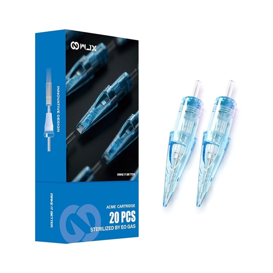 WJX Cartridges - 1027 RM-1 Long Taper - Kartuş Dövme İğnesi