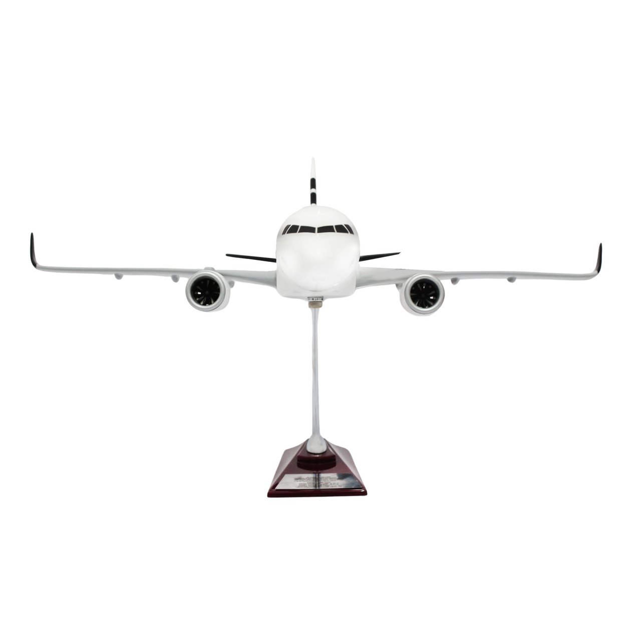 UCK0218Zekupp Airbus 320-200 1/60 Ölçek Kartal Tasarım Beyaz Keman BoyMaket Uçak