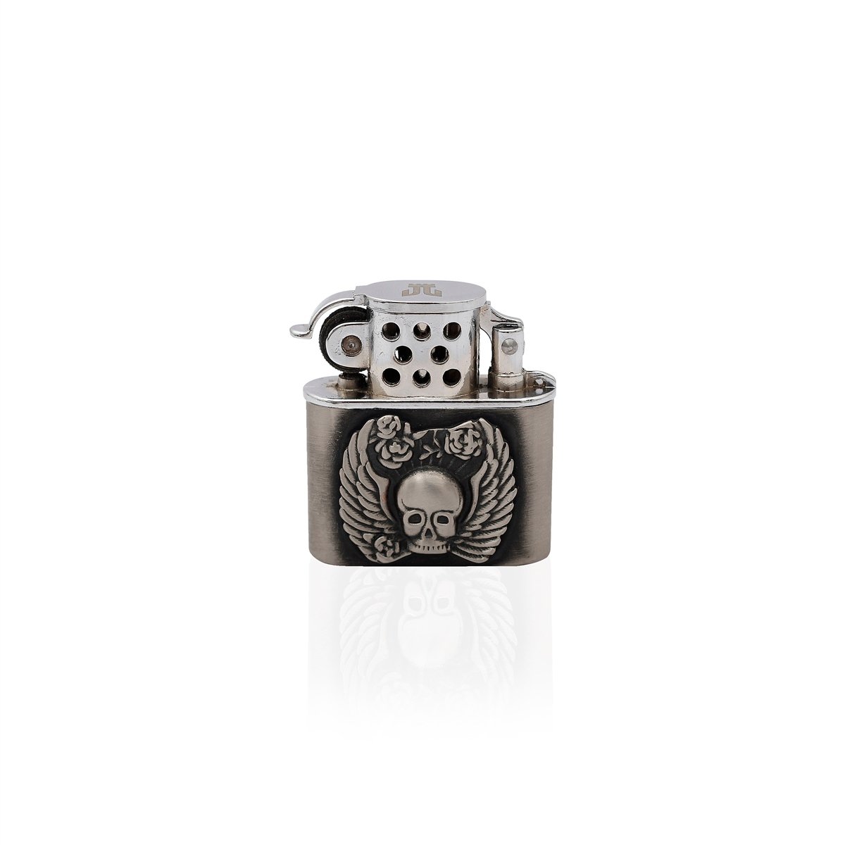 Zekupp Joker Çakmak - Zippo Kuru Kafa Tasarımlı Çakmak