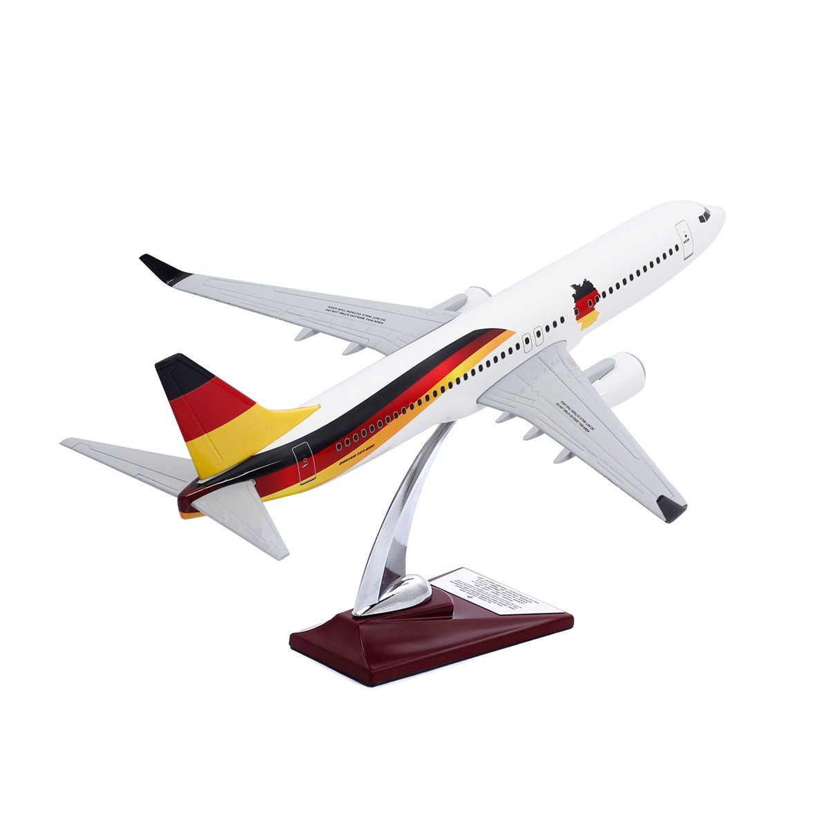 Zekupp - Maket Uçak - Boeing 737-800 1/100 - ALMANYA ÖZEL TASARIM Model Uçak