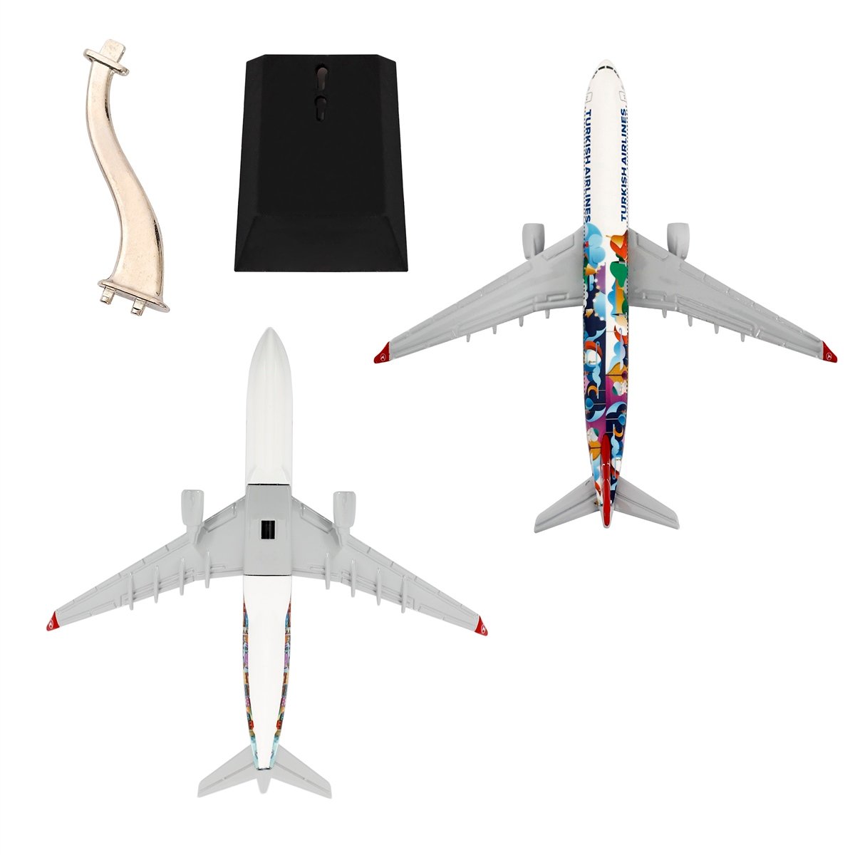 ZekUpp - Maket Uçak THY LİSANSLI - Airbus 330-300 1/400 METAL -  İSTANBUL TASARIMLI Model Uçak