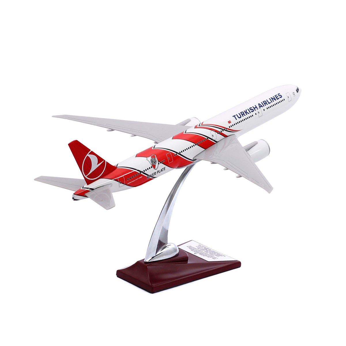 Zekupp - Maket Uçak THY LİSANSLI - Boeing 777-300 1/200 - RİVER PLATE Model Uçak