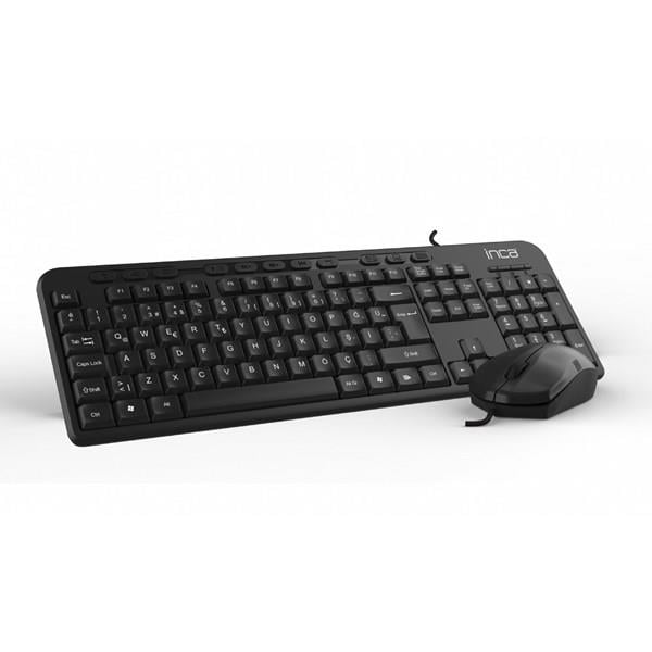 INCA IMK-375T Q Türkçe USB Multimedya Siyah Klavye+ Mouse