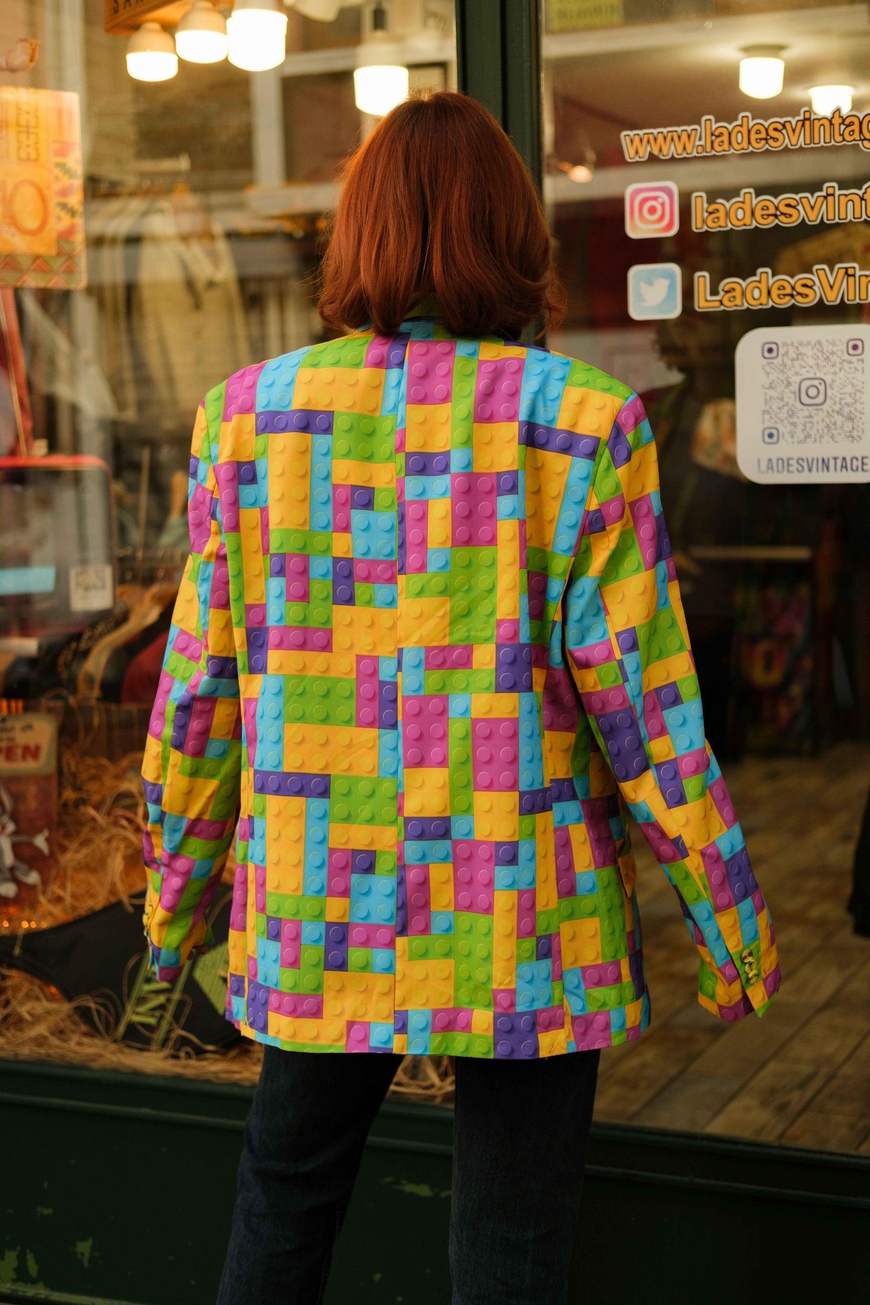 Funny Suits Model Gökkuşağı Renk Kadın Ceket
