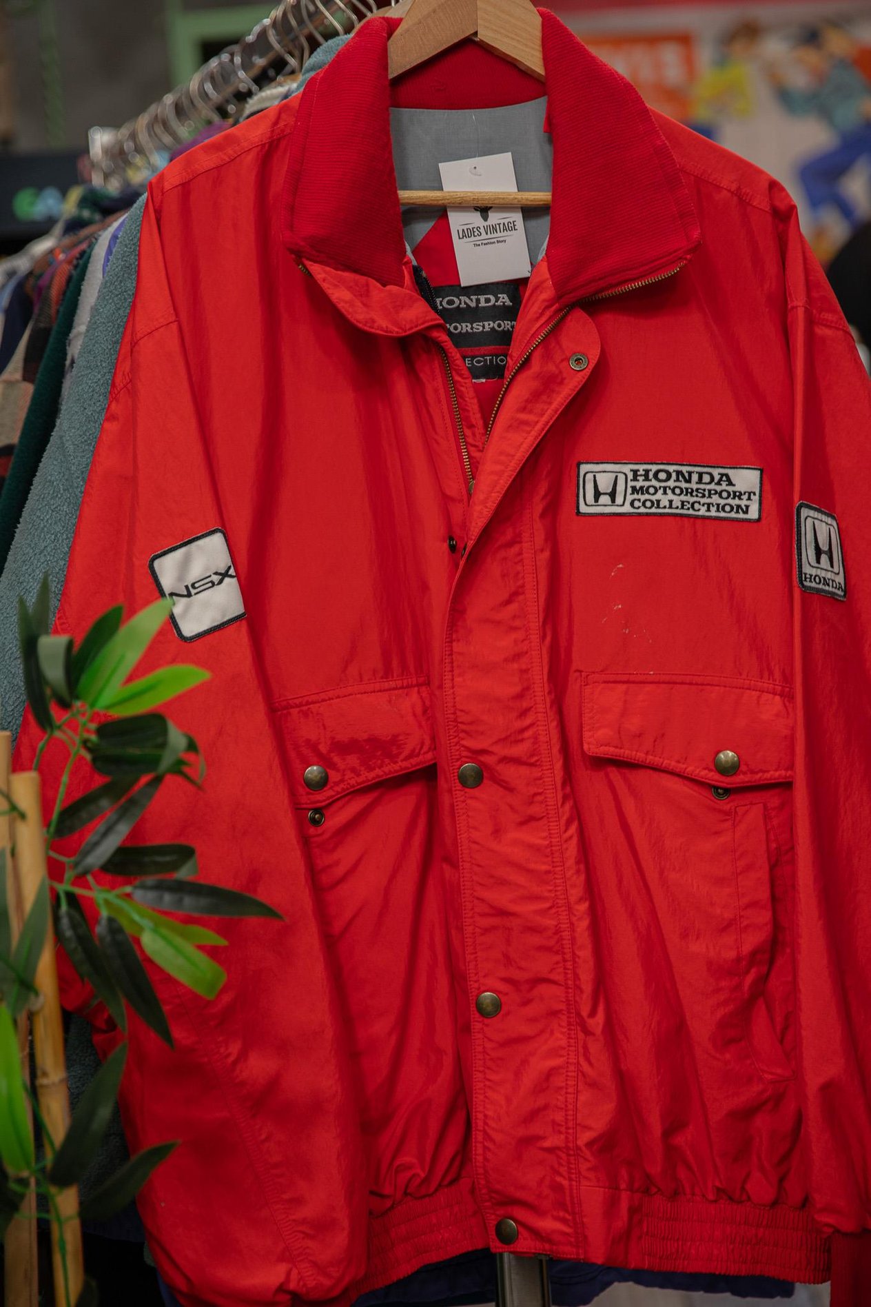 HONDA MOTOR COLLECTİON Unisex Mont
