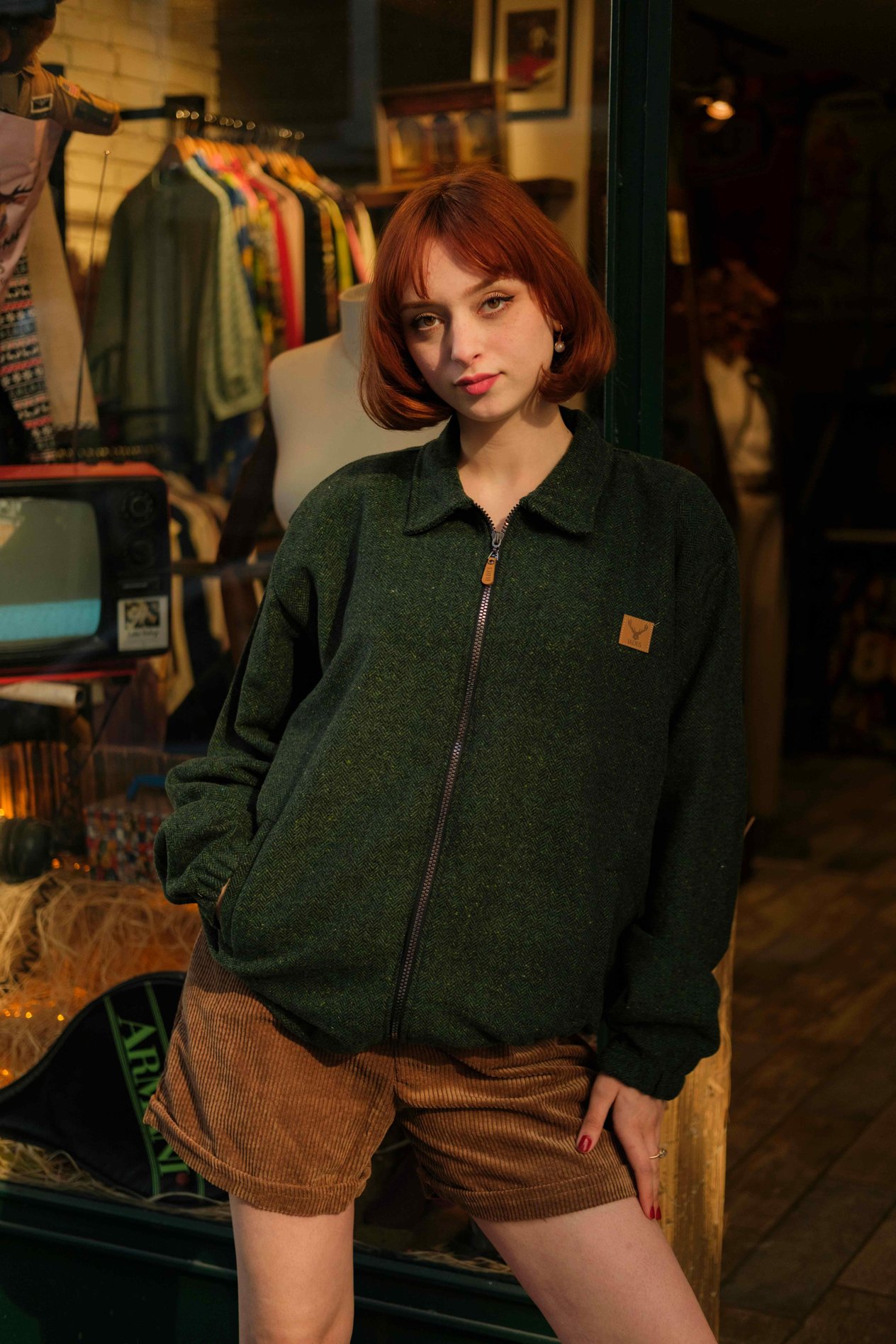 London Retro Bomber Koleksiyon Ceket