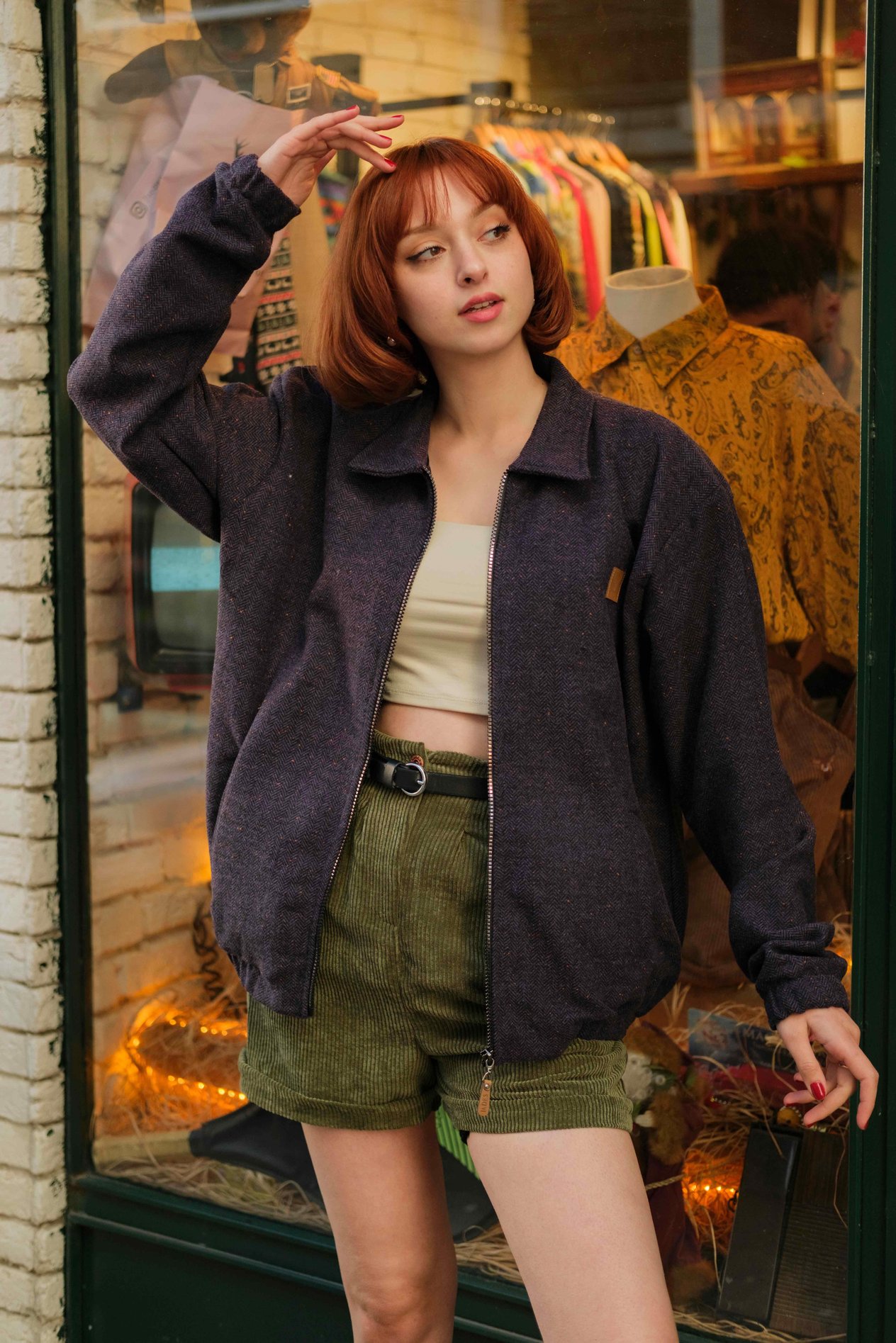 London Retro Bomber Koleksiyon Ceket
