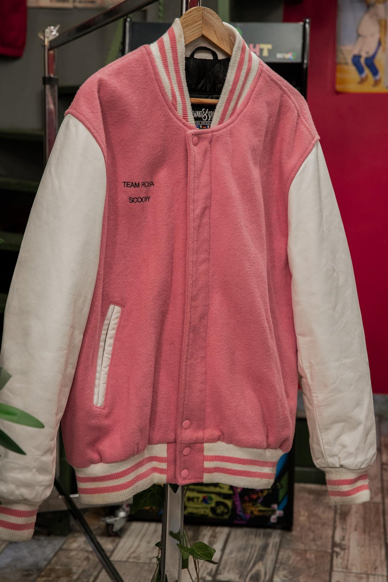 ORIGINAL American 1977 Deri Kolej Ceket