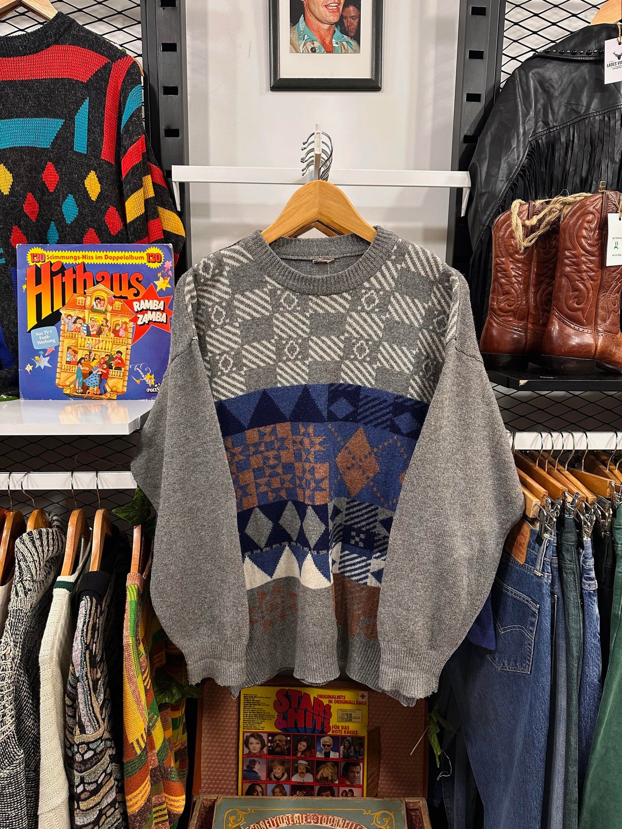 Vintage 90's Paris Unisex Kazak