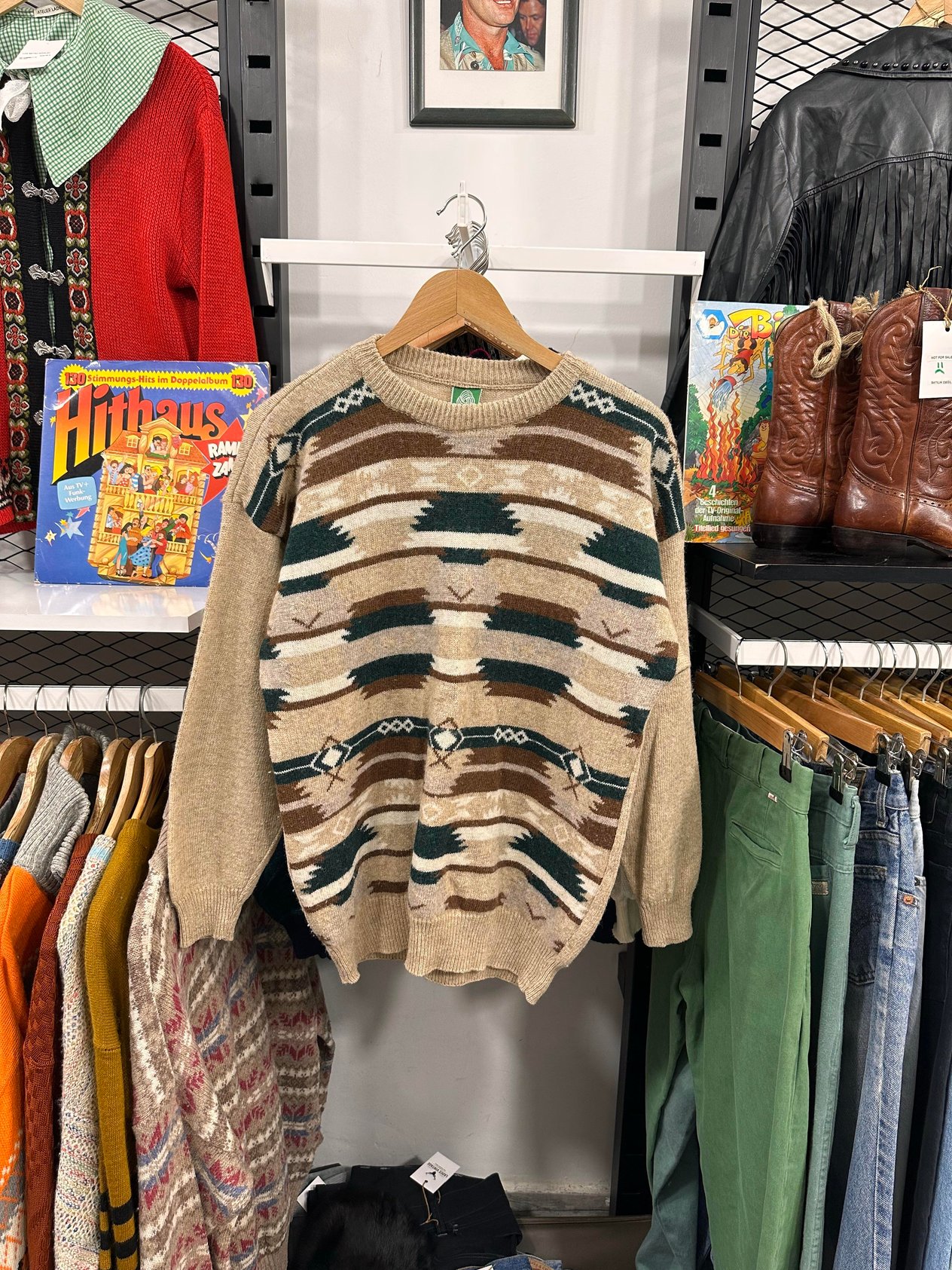 Vintage Shetland Unisex Kazak