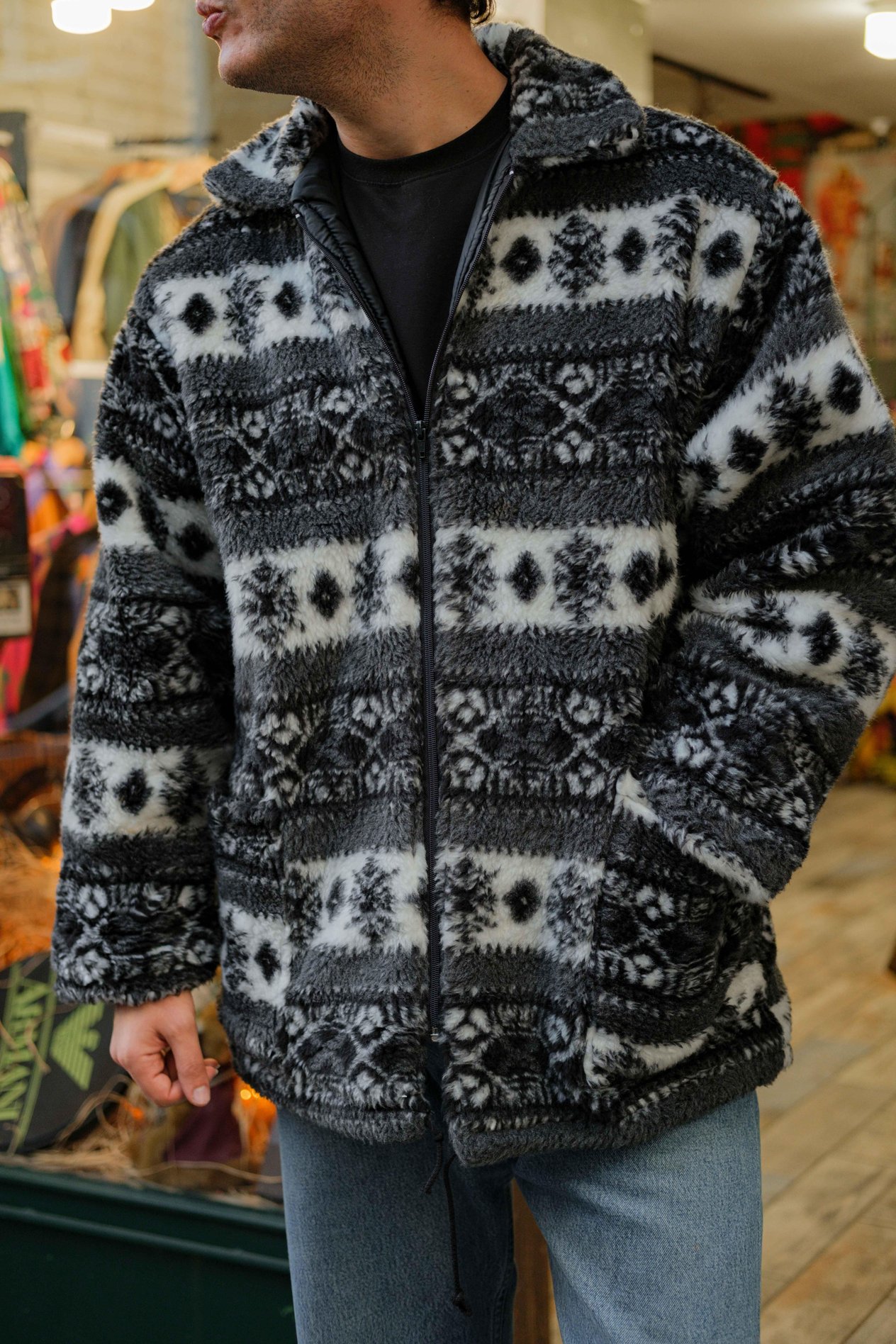 Vintage Unisex Polar/Ceket