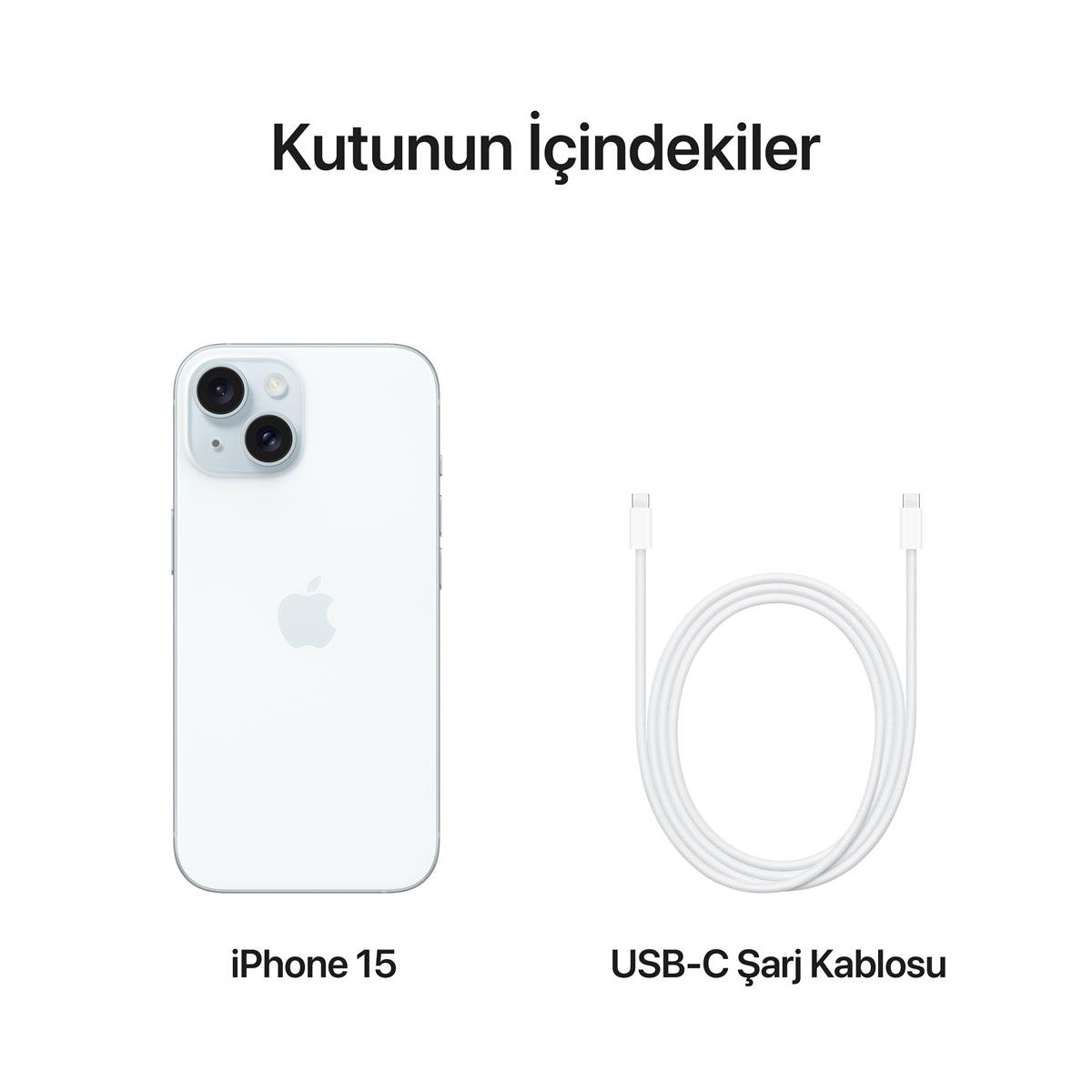 iPhone 15 128GB Mavi MTP43TU/A