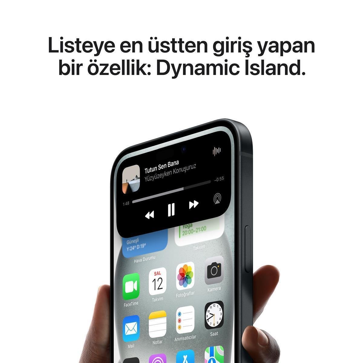 iPhone 15 128GB Siyah MTP03TU/A