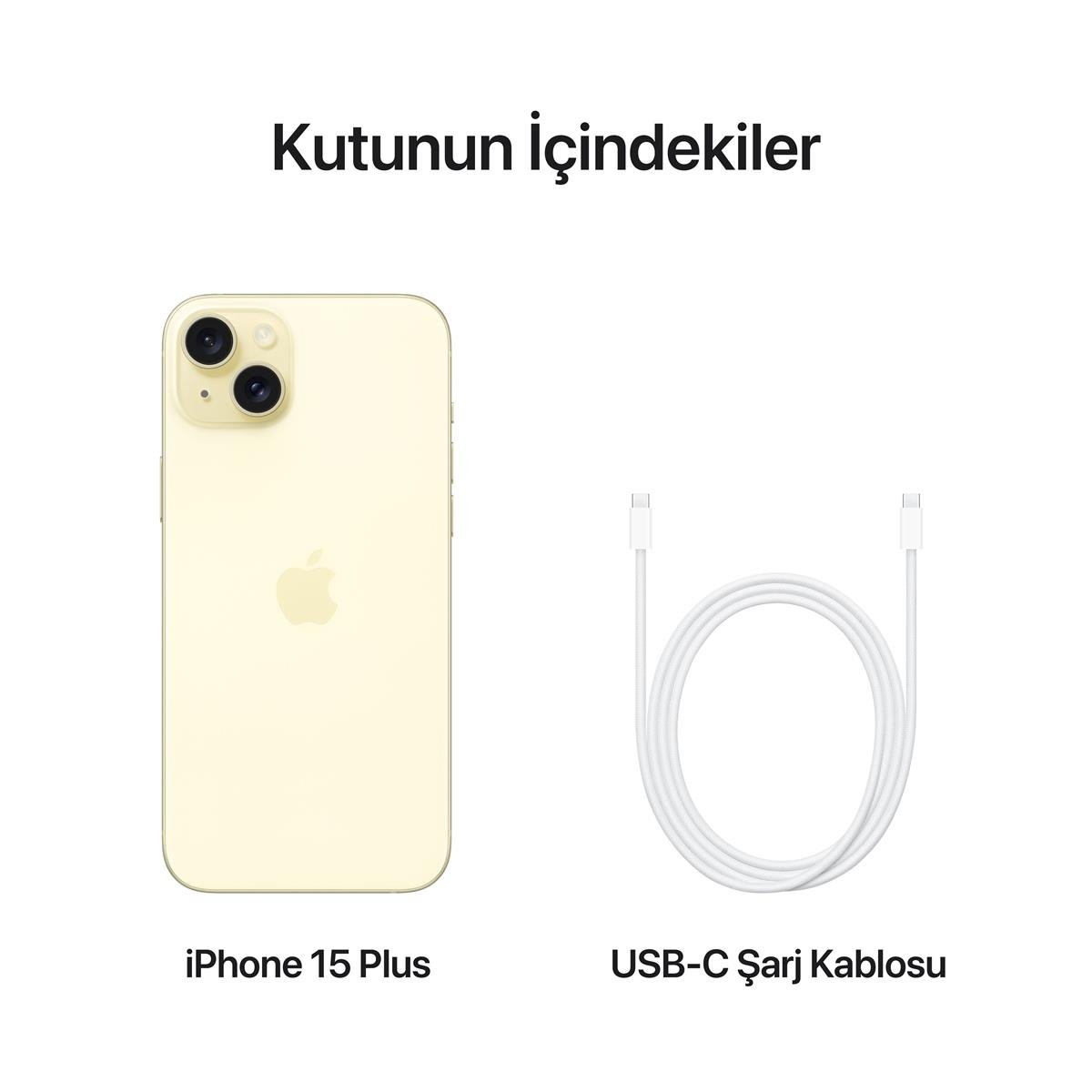 iPhone 15 Plus 128GB Sarı MU123TU/A